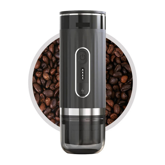 Portable Coffee Maker Wireless Heating Coffee Machine Compatible With Capsule & Ground Coffee 3 In 1 For Home Office RV ,RV, Hiking, Office
