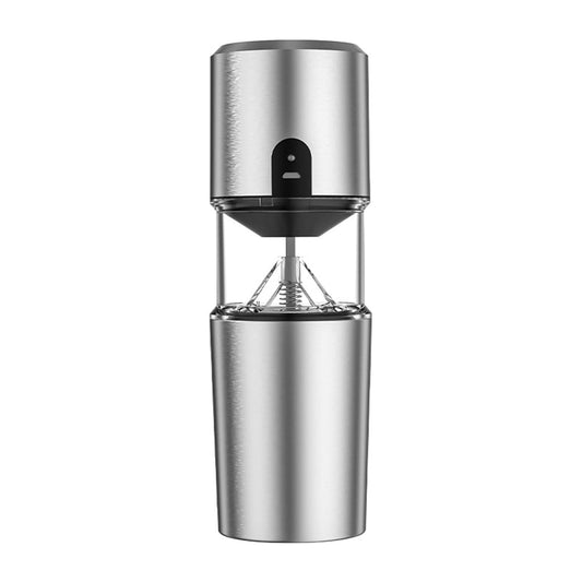 Portable Coffee Maker with Grinder and Filter, USB Rechargeable Electric Machine