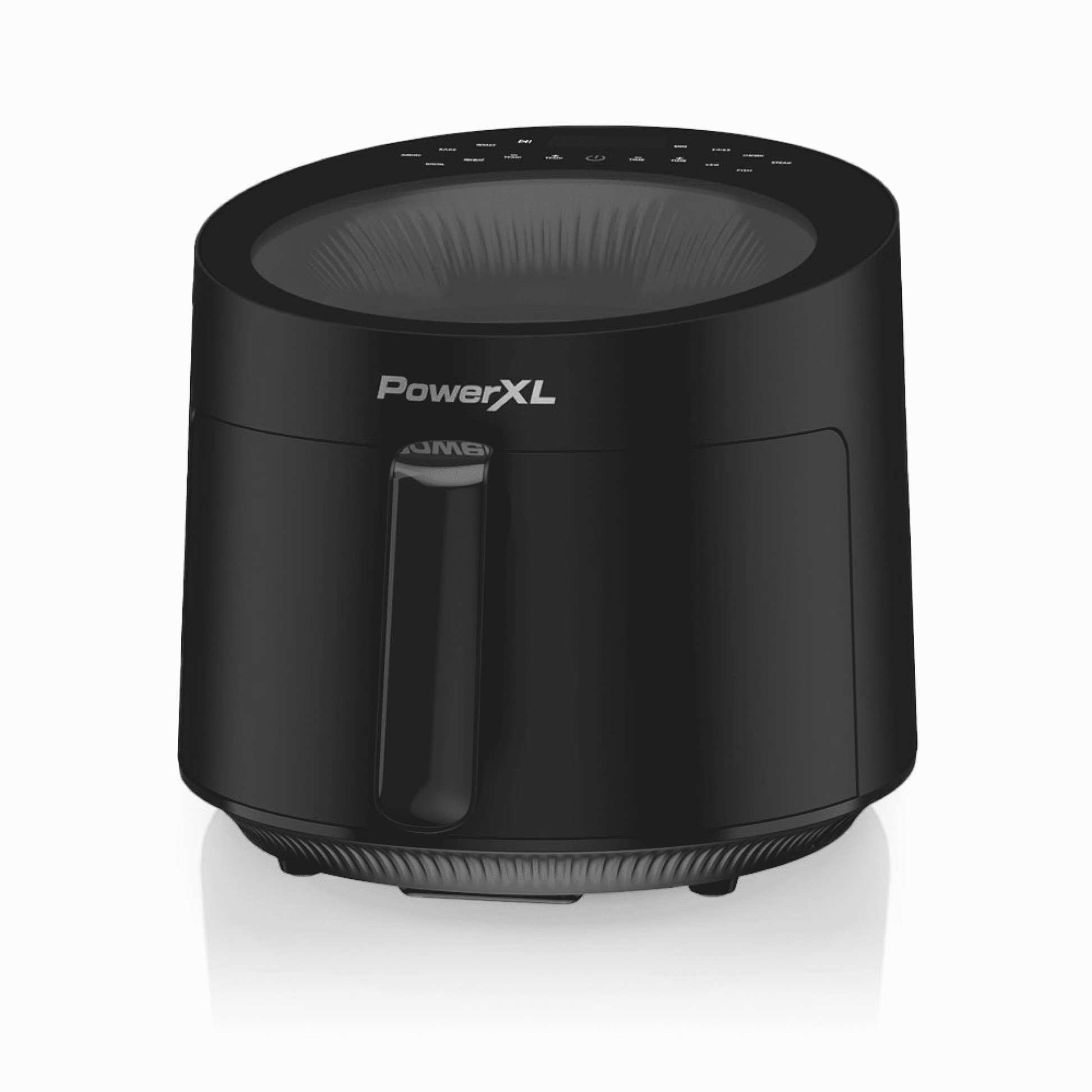 PowerXL LUMINEX 5.3 QT Radiant Light Air Fryer, Heats to 400°F in 2.4 Seconds, Auto Shut-off, 12 Quick-Touch Presets, Glass Skylight Window