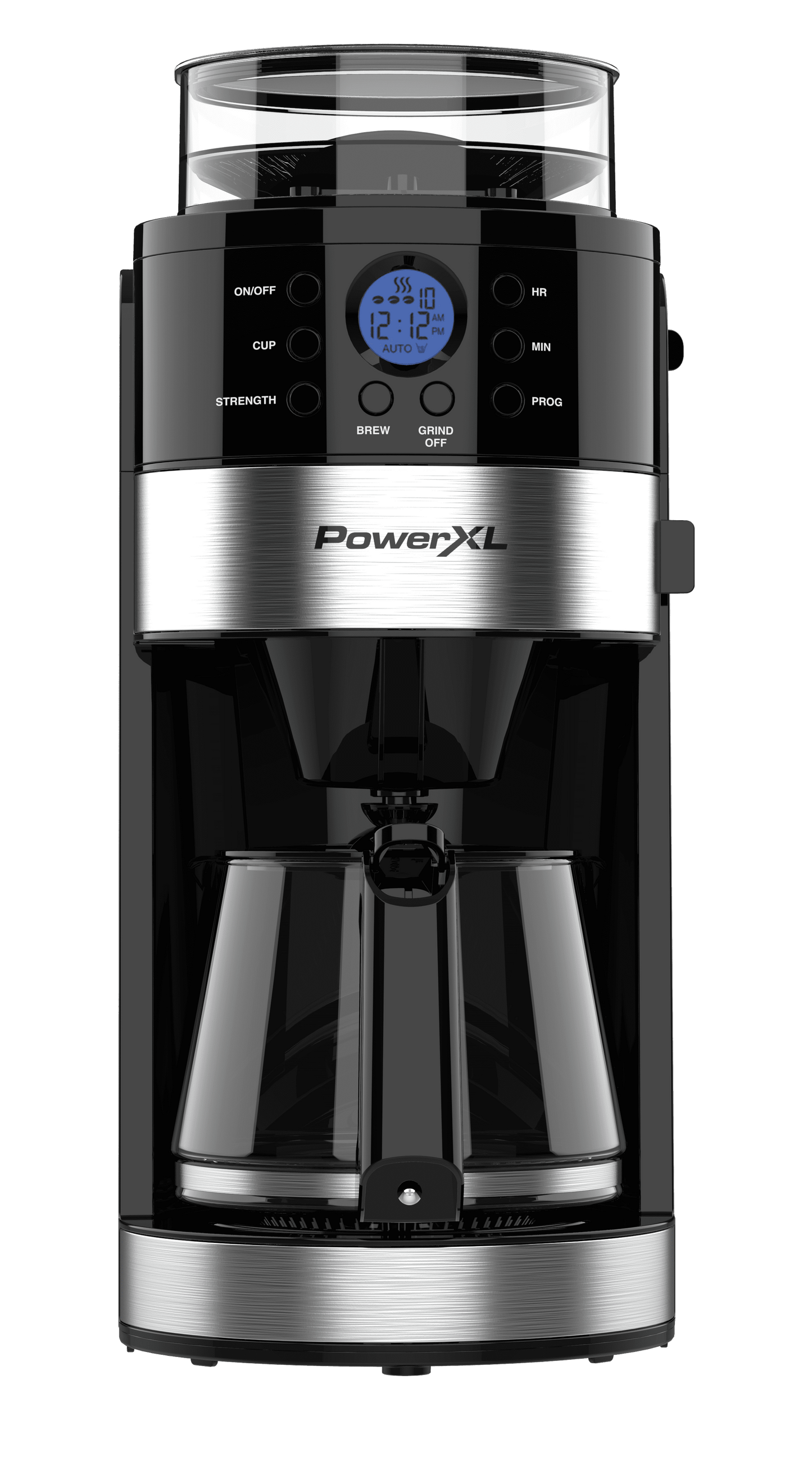 PowerXL Smart Brew Black 10-Cup Coffee Maker