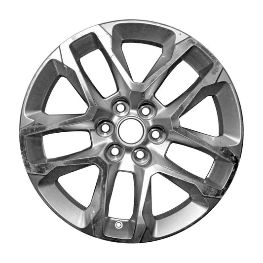 Pre-Owned Original Equipment Painted Silver Aluminum Wheel 18 x 7.5 fits 2018-2022 Chevrolet Traverse (Good)