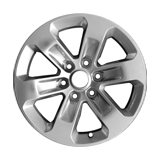 Pre-Owned Original Equipment Painted Silver Aluminum Wheel 18 x 8 5YD53TRMAA fits 2019-2021 Ram 1500 (Good)
