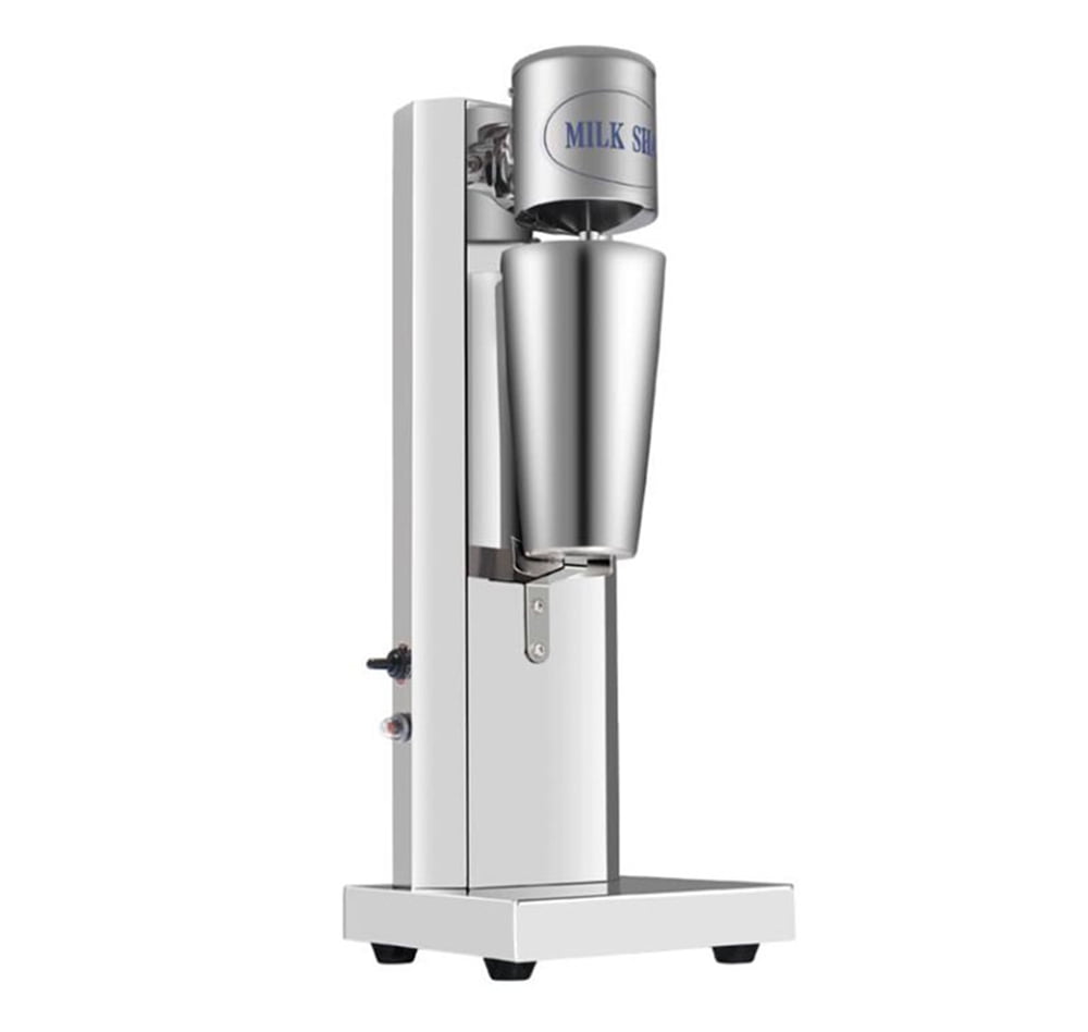 PreAsion Milkshake Machine Single Head Milk Tea Drinks Mixer Stainless Steel