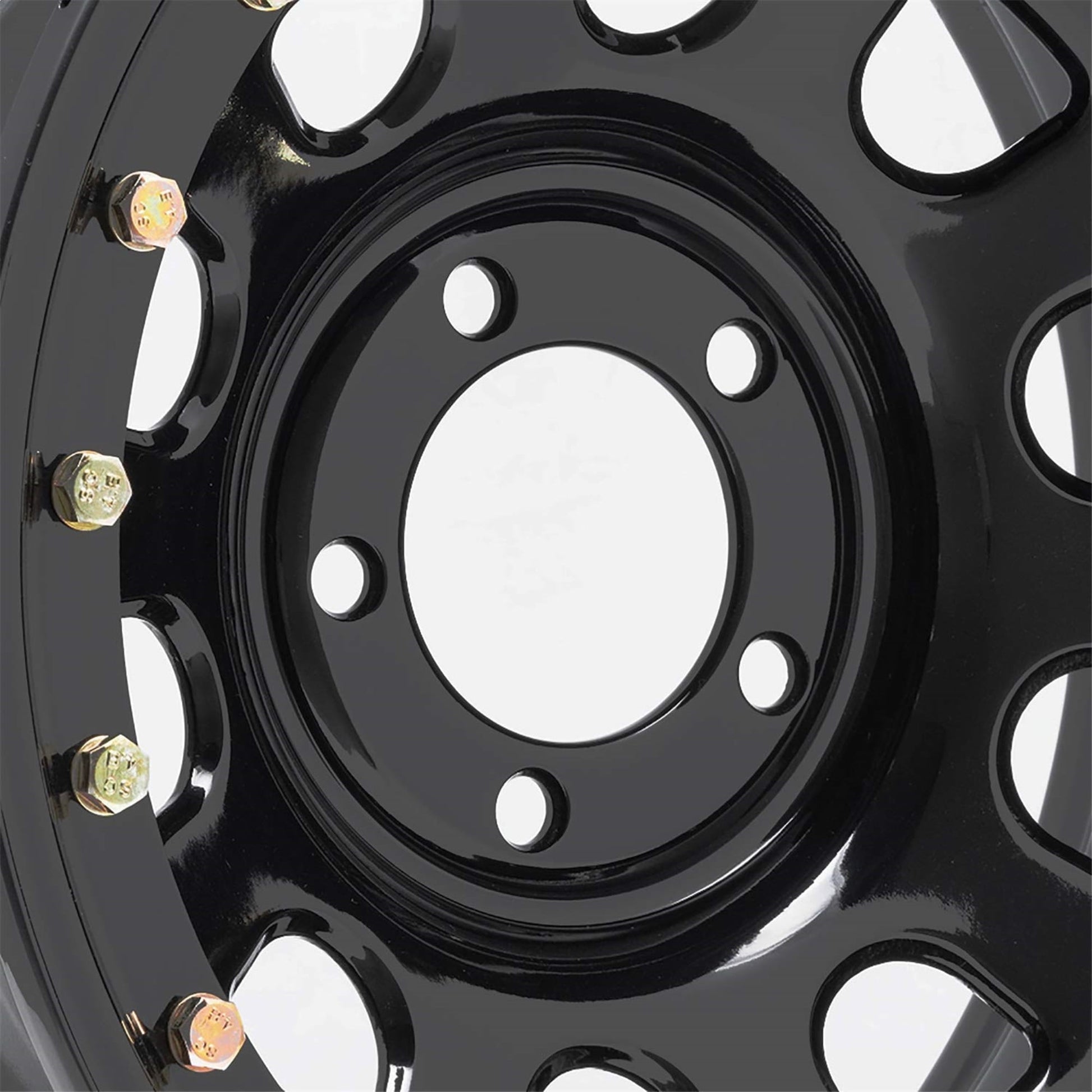 Pro Comp Series 252 Street Lock, 15x8 Wheel with 5 on 4.5 Bolt Pattern (Flat Black) - 252-5865F