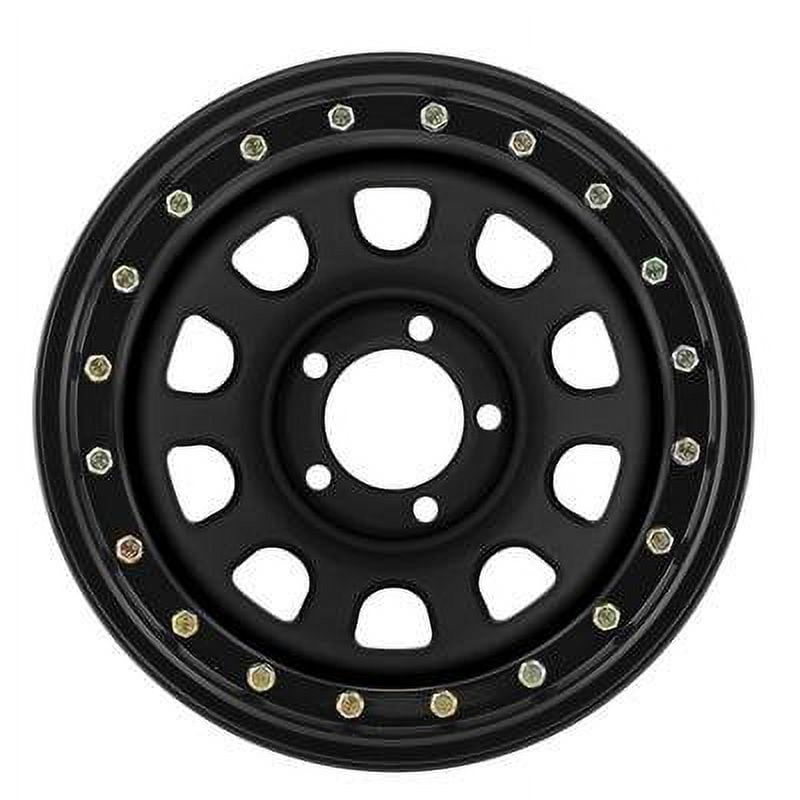 Pro Comp Series 252 Street Lock, 15x8 Wheel with 5 on 5.5 Bolt Pattern (Flat Black) - 252-5885F