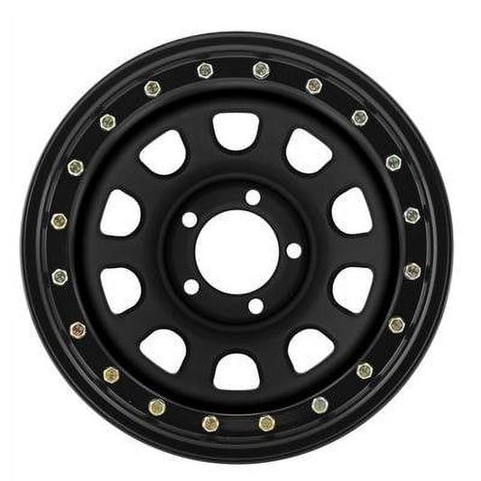 Pro Comp Series 252 Street Lock, 15x8 Wheel with 5 on 5.5 Bolt Pattern (Flat Black) - 252-5885F