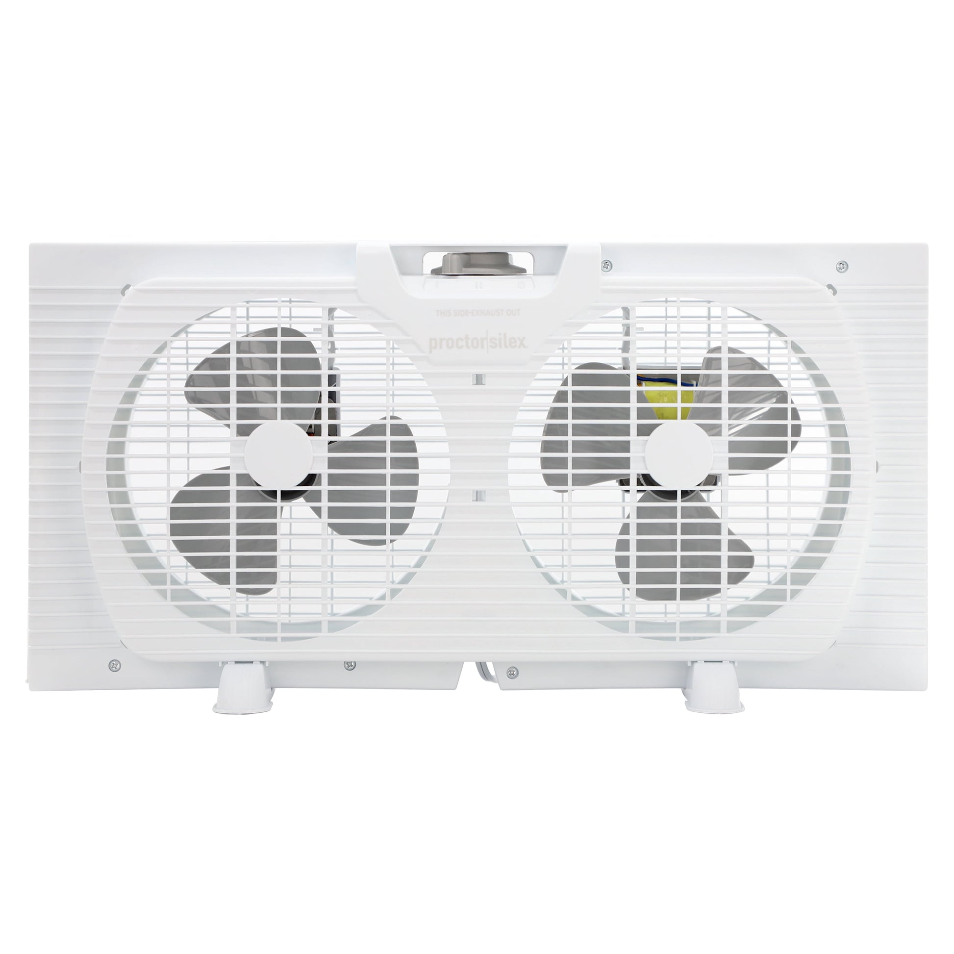 Proctor Silex 9 Inch 56W Twin Window Fan in White