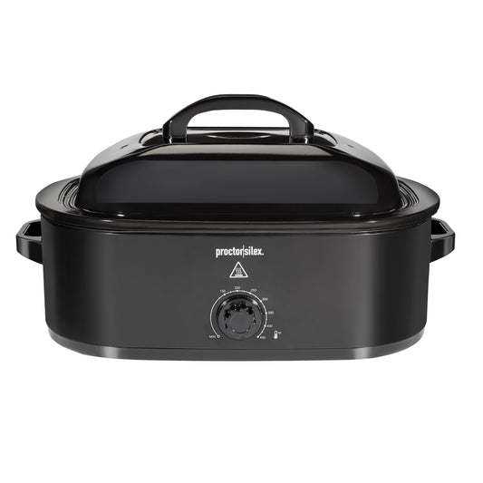 Proctor Silex Electric Roaster Oven, Black, 18 Quarts, 32200