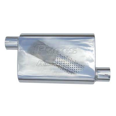 Pypes Performance Exhaust MVR10, Race Muffler 2.5In Offset/Offset Each 0