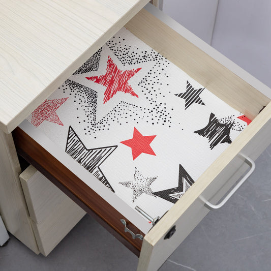 RAY STAR Shelf Drawer and Cabinet Liner for Kitchen 18 inch by 24FT Non Adhesive Non Slip Dresser Pantry Mat Easy to Clean Strong Grip Waterproof Liner