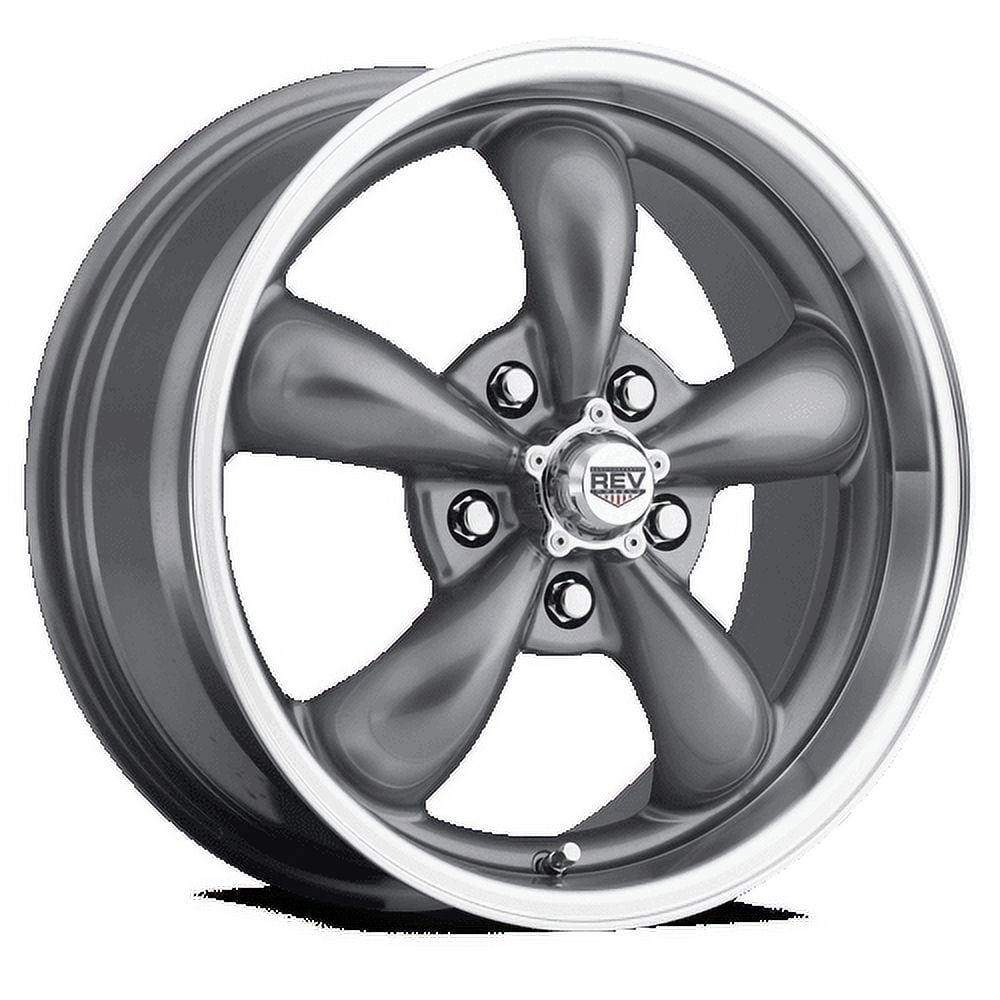 REV Wheels 100S-8806100 100 Series- 18x8 - 4.5 bs - 5x4.75/5x120.65 -Gray