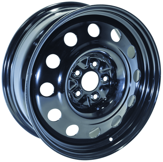 RTX Black Steel Wheel 18" Rim 18x7, 5 Lug for 2010-2018 Honda Civic, Matte Black