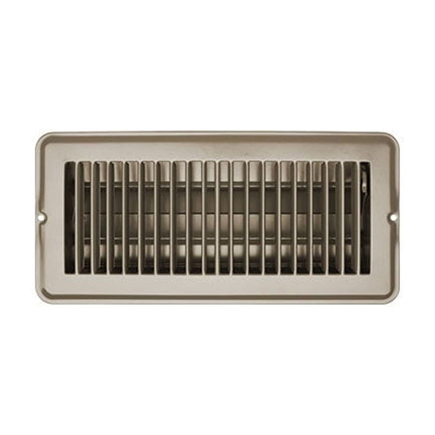 RV Designer H874 Metal Dampered Vent Register - 4" x 10", Tan