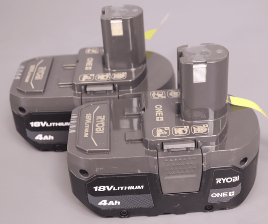 RYOBI ONE+ 18V Lithium-Ion 4.0 Ah Battery (2-Pack)