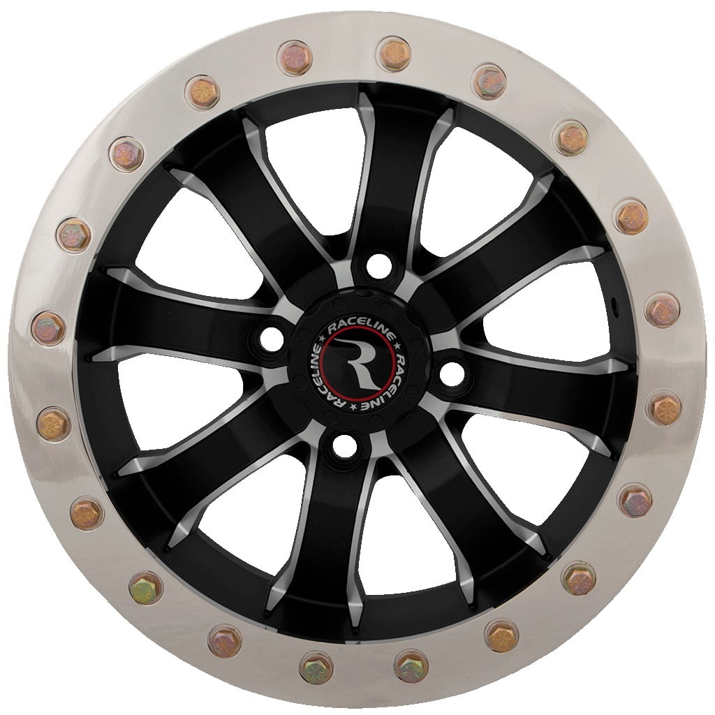 Raceline Mamba Beadlock ATV Wheel - Machined [14x7] 4/110 - (6+1) [570-1544]