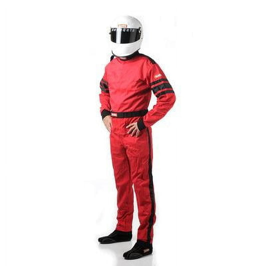 Racequip 110012RQP, Red Suit Single Layer Small Performance Racing Parts