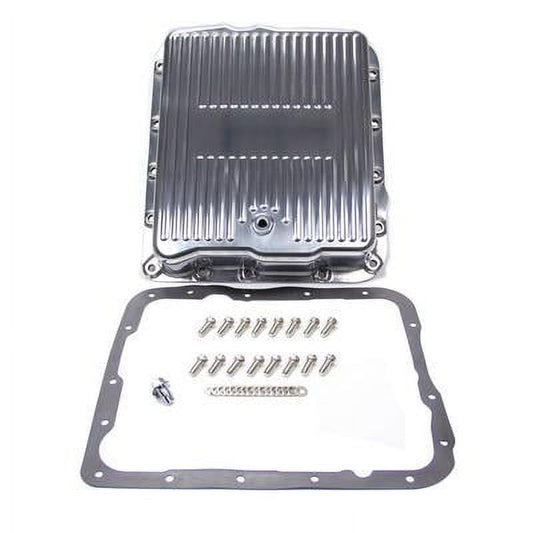 Racing Power Co-Packaged R8493, Gm 700R4 4L60 Alum Trans Pan Polished 0
