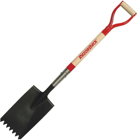 Razor-Back 42 in. Notched Roof Shovel