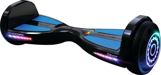 Razor Black Label Hovertrax - Black, UL2272 Hoverboard for Child Ages 8+, Customizable Color Decals