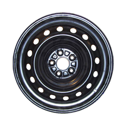 Remanufactured Painted Black Steel Wheel 15 x 6 4261102880 fits 2017 Toyota Corolla 50th Anniversary Special Edition Sedan 4-Door