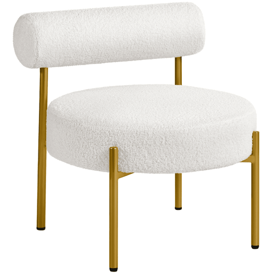 Renwick Modern Boucle Accent Chair for Living Room,Black