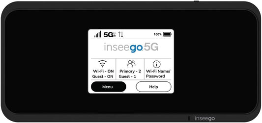 Restored Inseego MiFi M2100 Verizon 5G Ultra Wideband Network / 4G LTE Connects up to 30 Devices via WiFi Sleek and Compact Hotspot (Refurbished)