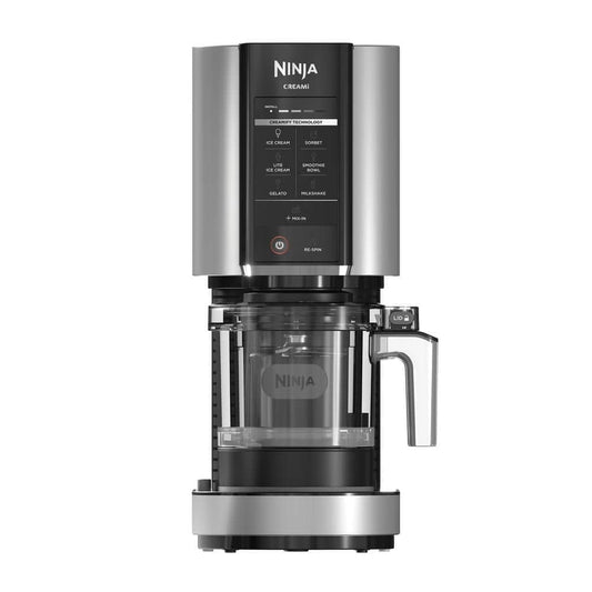 Restored Ninja NC301 CREAMi Ice Cream Maker, for Gelato, Mix-ins, Milkshakes, Sorbet, Smoothie Bowls & More - Silver