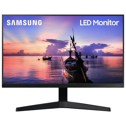 Restored Samsung LF24T350FHNXZA 24" FHD 75Hz 5ms GTG IPS LED FreeSync Gaming Monitor, 1920 x 1080, Dark Blue Grey (Refurbished)
