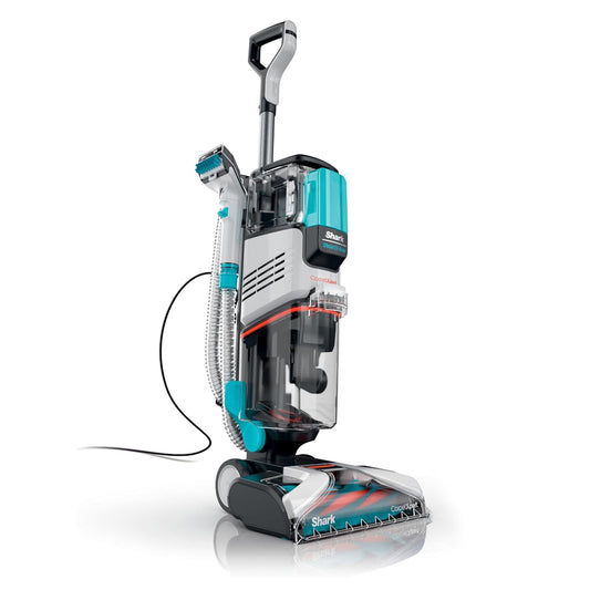Restored Shark R-EX201 CarpetXpert with Stainstriker Upright Deep Carpet Cleaner, Cyan (Refurbished)