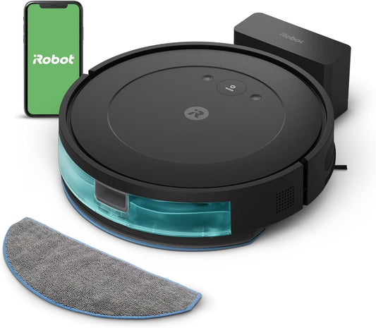 Restored iRobot Roomba Essential Vacuum and Mop Combo (Y0140) (Refurbished)