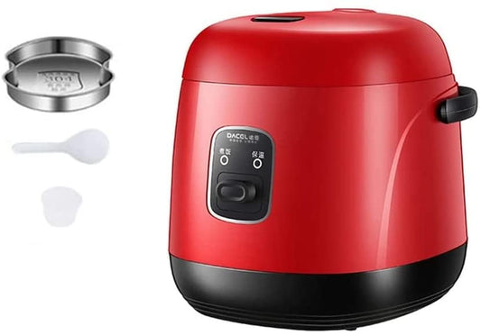 Rice Cookers Mini Household Smart Rice Cooker with Aluminum Alloy Non-Stick Liner for 1 People (1.2L)