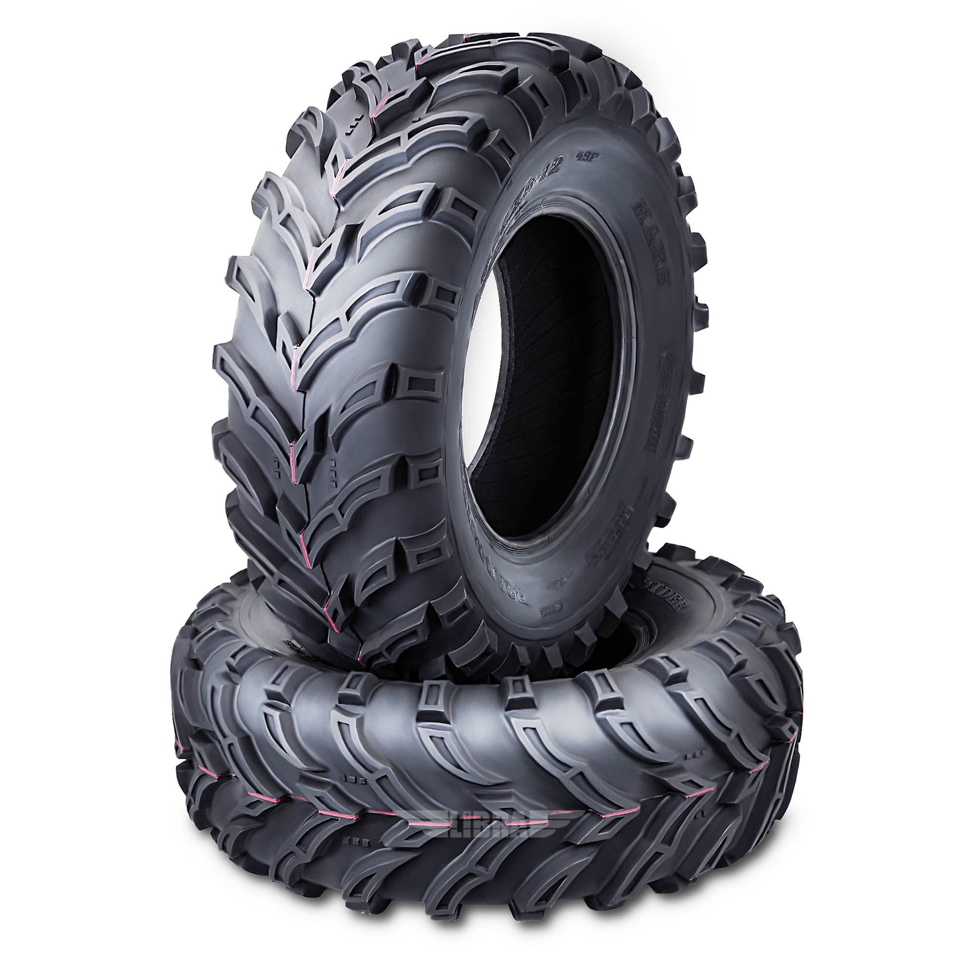 Roadguider ATV/UTV Tires 25x8-12 25X8X12 6PR 10272, Set 2