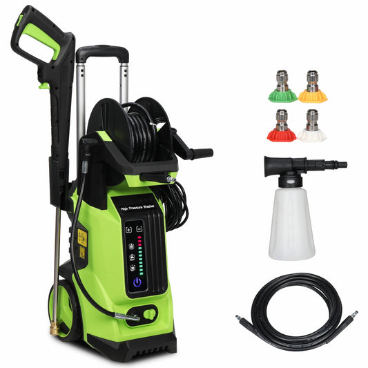Roadstar 3500PSI 2.6GPM High Pressure Washer Electric Power Washer Cleaner, for Cars, Fences, Patios, Driveways