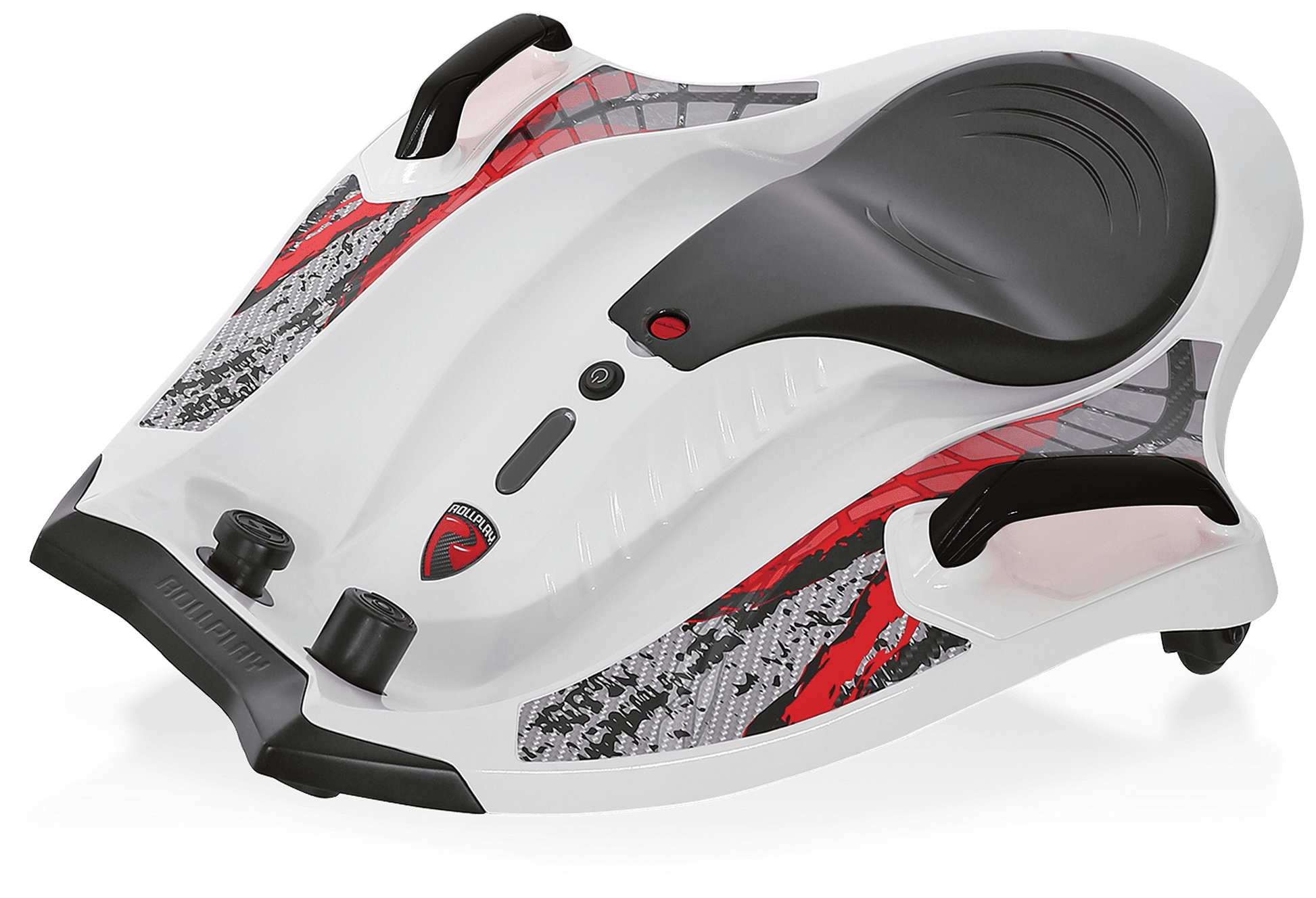 Rollplay Nighthawk 12-Volt Ride-On Toy, Battery-Powered, White
