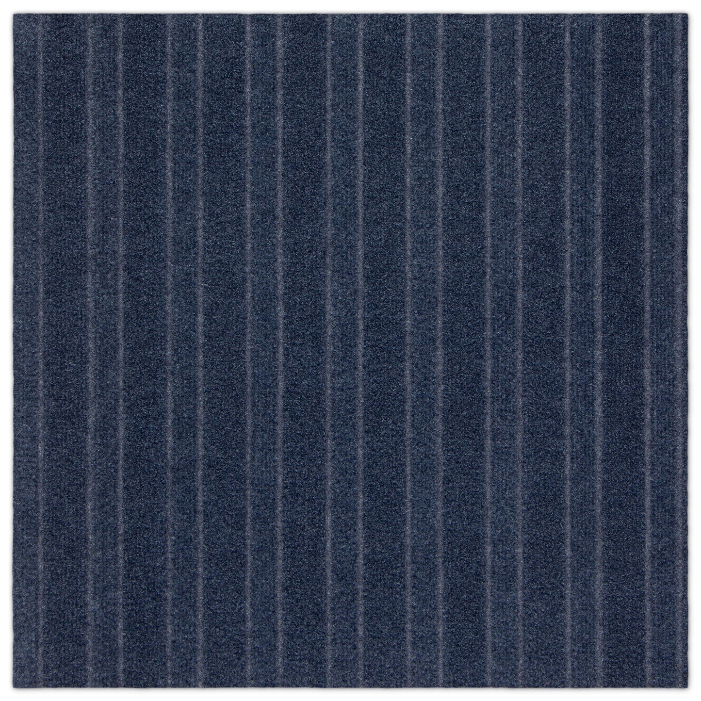 Roma Stripe Rib Gray Residential 24 in. x 24 in. Peel and Stick Carpet Tile Square 60 Sq. ft. 15 Tiles Per Box