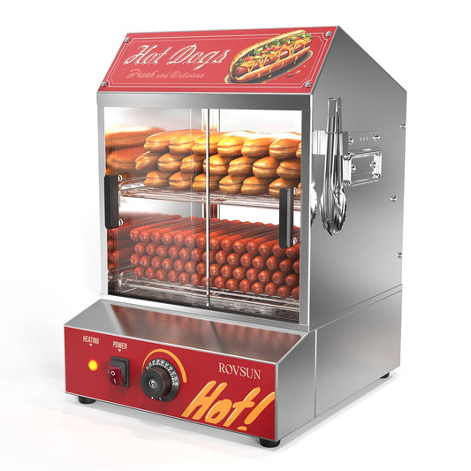 RovSun 15.7 " 2-Tier Commercial Food Warmers