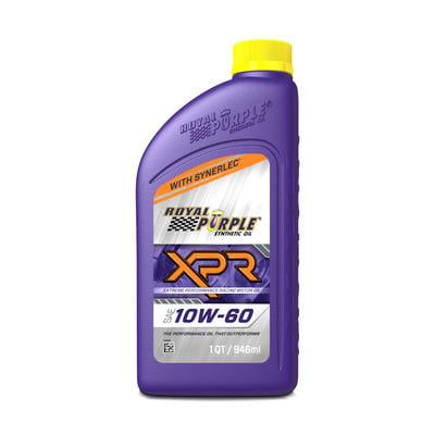 Royal Purple 1061, 10W60 Xrp Racing Oil Case 6 X 1 Quart Performance Racing