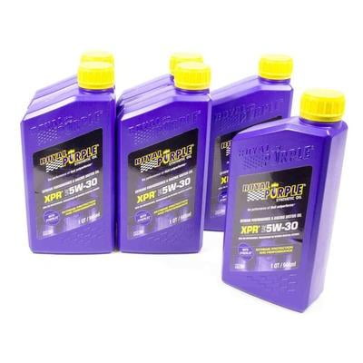 Royal Purple 6021, 5W30 Xpr Racing Oil Case 6X1Qt Bottles Performance