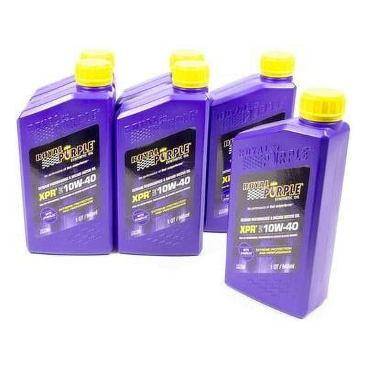 Royal Purple 6041, 10W40 Xpr Racing Oil Case 6X1 Quart Performance Racing