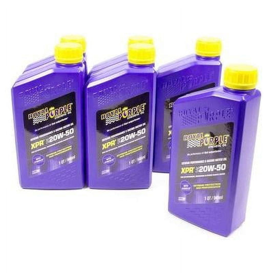 Royal Purple 6051, 20W50 Xpr Racing Oil Case 6X1 Qt. Performance Racing