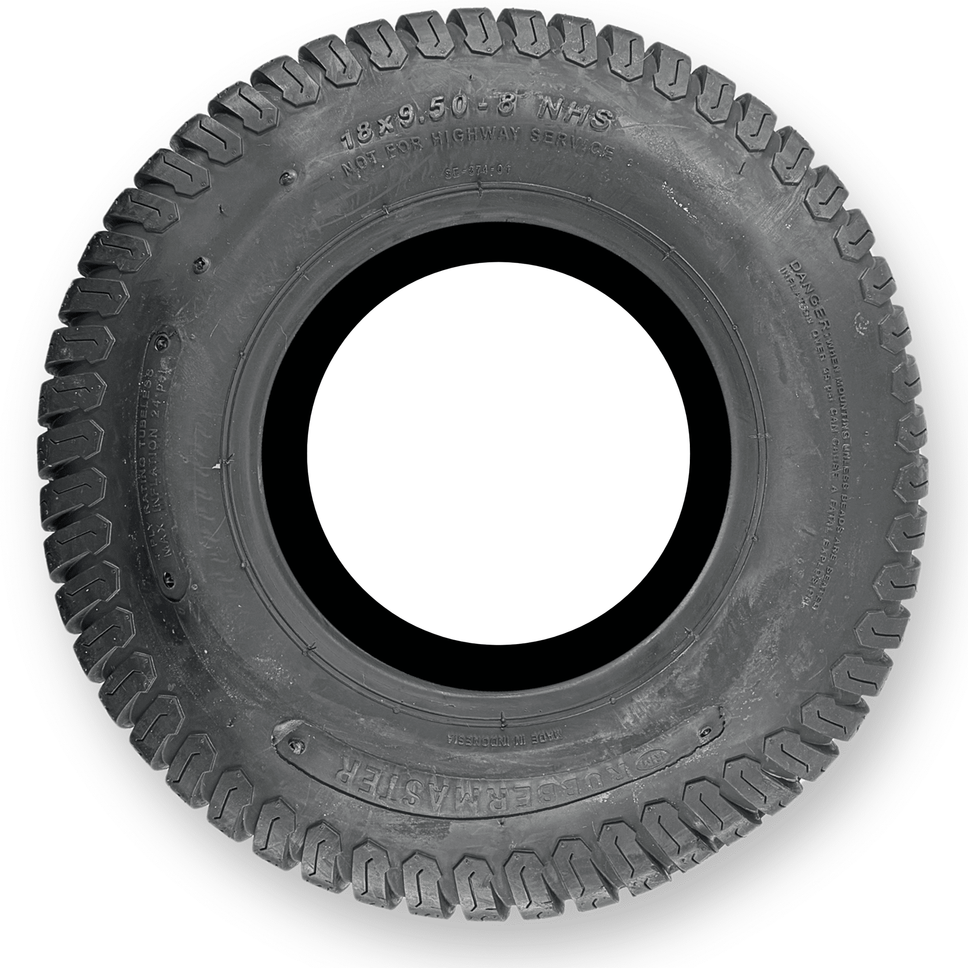 RubberMaster 18x9.50-8 S-Turf 4 Ply Tubeless