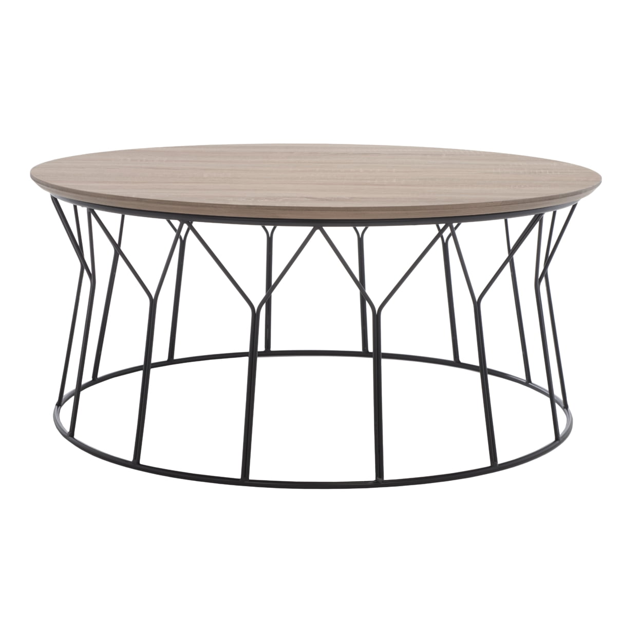 SAFAVIEH Deion Retro Mid-Century Lacquer Coffee Table, White
