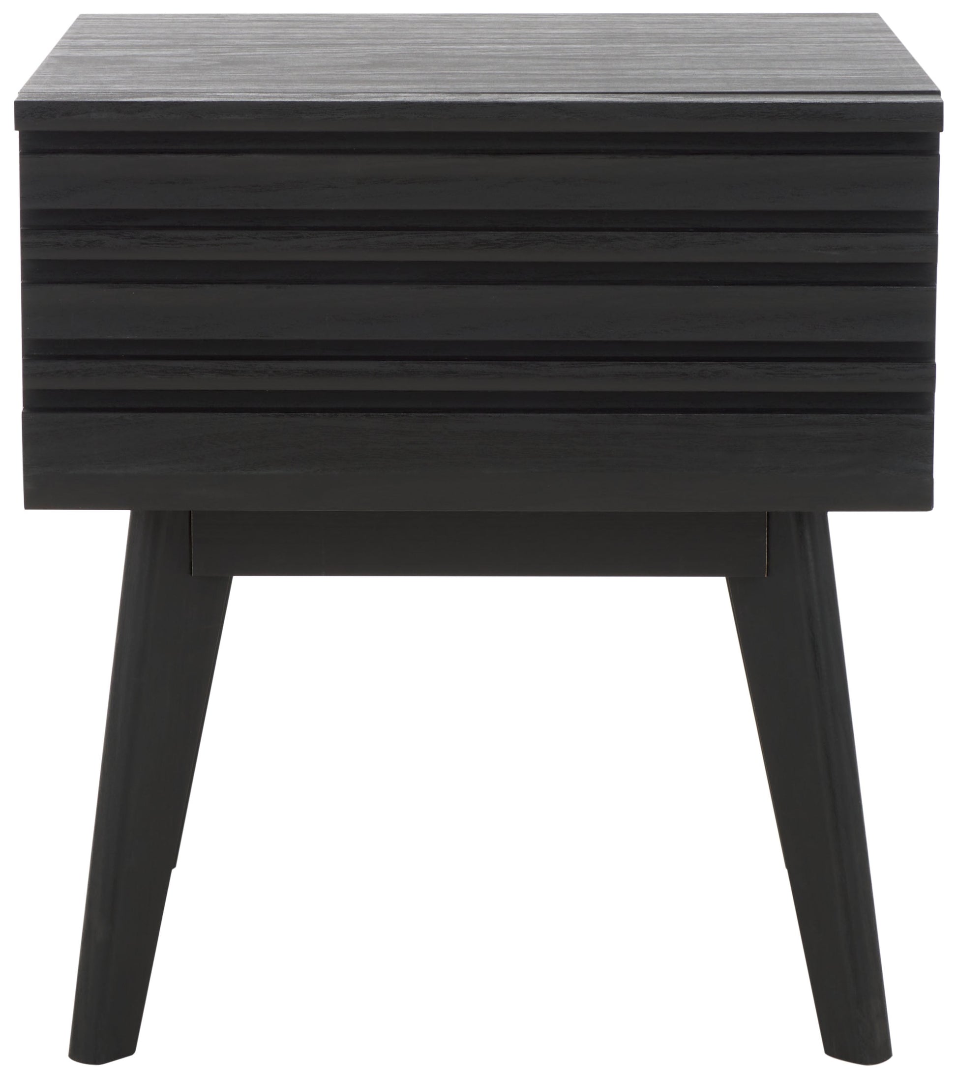 SAFAVIEH Esma Modern 1 Drawer Nightstand,Black