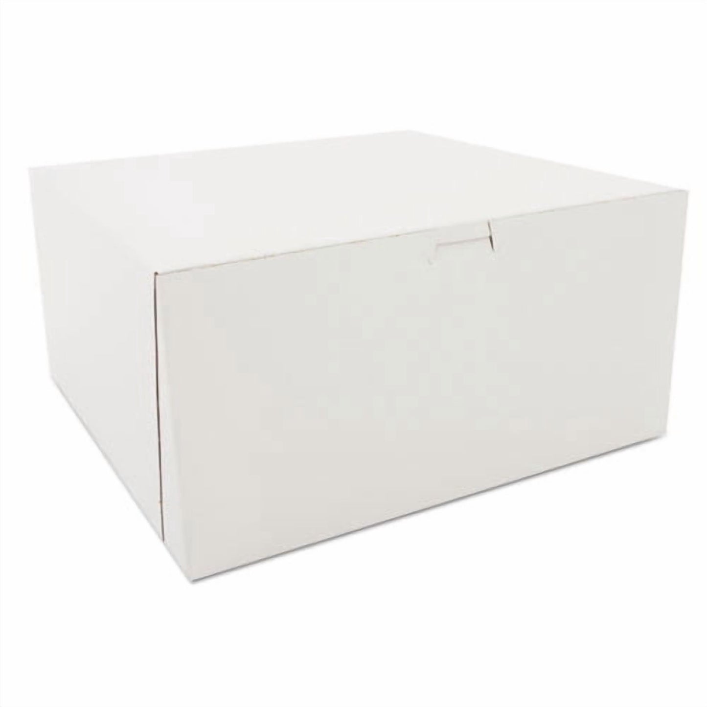 SCTÂ® Bakery Boxes, 12" x 12" x 6", White, Pack Of 50 Boxes