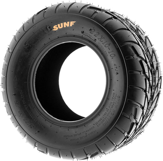 SHAORONG A021 22x10-12 replacement ATV UTV Dirt Track & Flat Track Tire, 6 PR, Tubeless