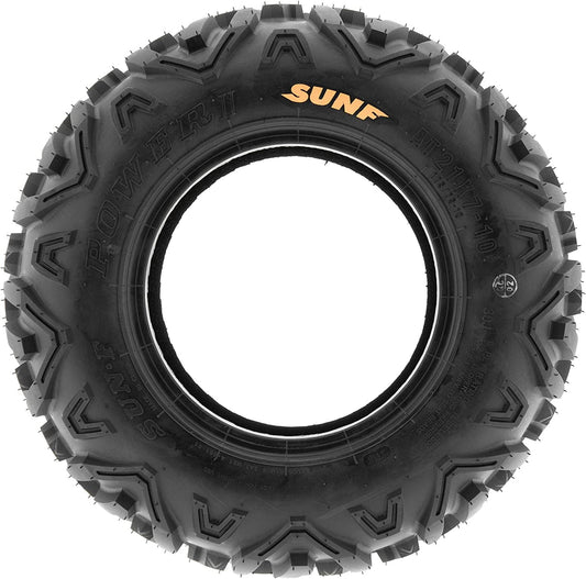 SHAORONG Pair of 2 Power.II All-terrain ATV UTV Off Road Tires 22x7-10 22x7x10,6 PR Tubeless A051