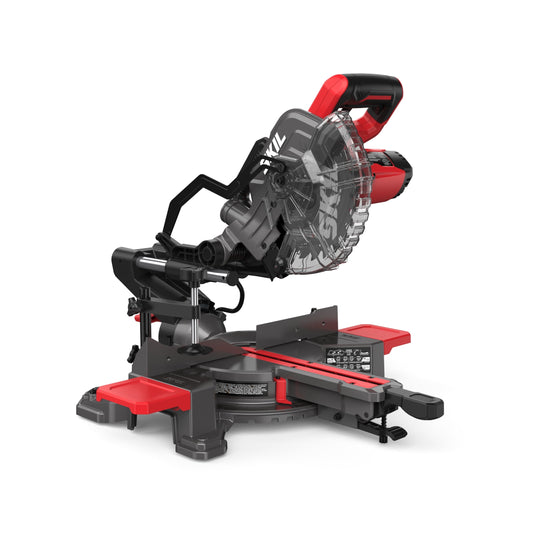 SKIL 10 Amp 7-1/4" Single Bevel Miter Saw with Compact Rail System & LED Shadow Line (Stand SRS0001 Sold Separately)-MS6316-00