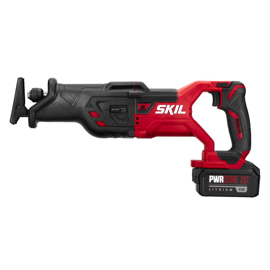 SKIL 20V PWR CORE 20 Cordless Brushless Reciprocating Saw Kit (Battery & Charger)