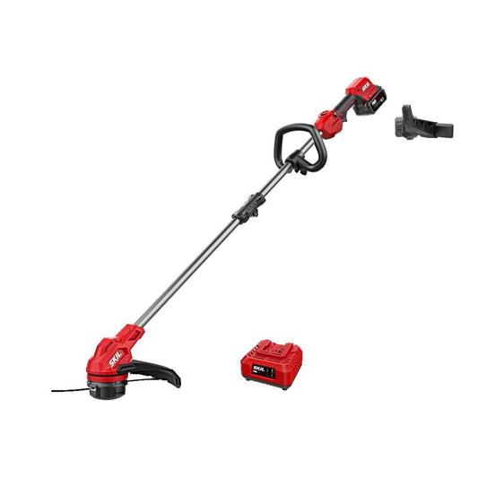 SKIL LT4823B-10 PWR CORE 20 20V 13'' Brushless String Trimmer w/ 4.0Ah Battery & Charger