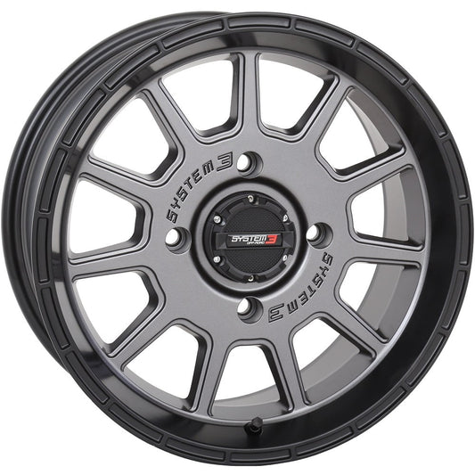 ST-5 Aluminum Wheel, 14x10 - 5+5(+5mm) - 4/156 - Gunmetal Gray